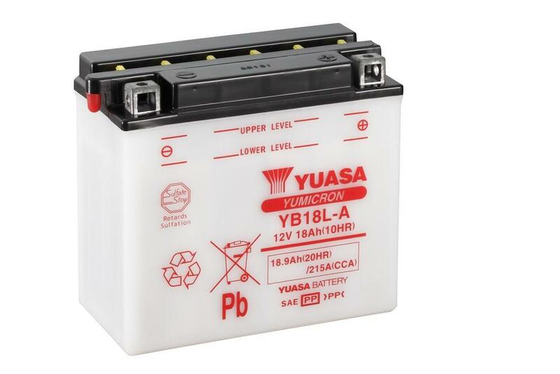 YUASA Batterie, konventionell, ohne Säurepaket - YB18L-A
