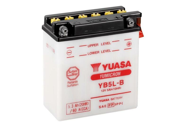YUASA Batterie, konventionell, ohne Säurepaket - YB5L-B