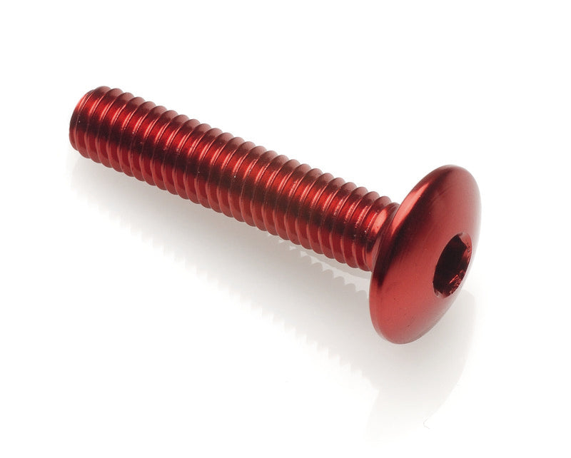 LIGHTECH M5 x 20 Dome Head Screw Ergal Red