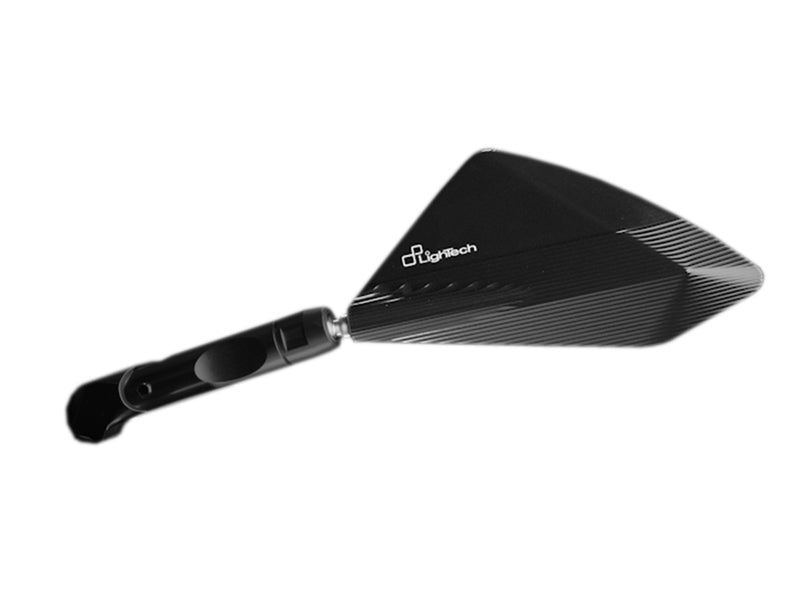 LighTech Mirror Universal M10 X 1,25 - Black - (Pair)