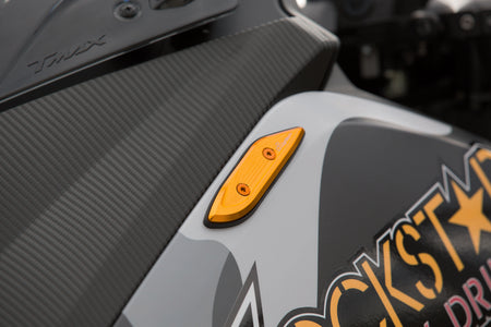 LighTech Mirror Block-Off Plates OEM - Gold Yamaha T-Max 530