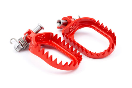 S3 Parts Punk Footrests Steel Red KTM/Husqvarna