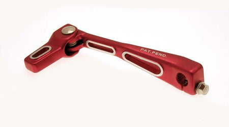 V PARTS Lighty Schakelpedaal Geanodiseerd Aluminium Rood Minarelli AM6