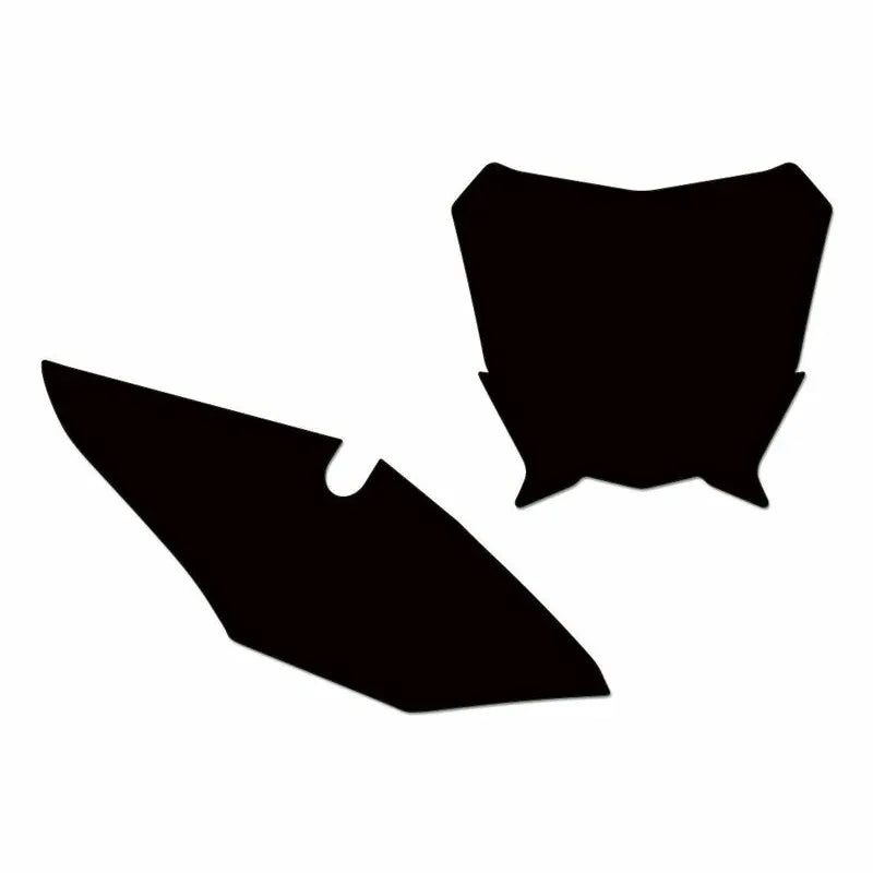 BLACKBIRD Plate Stickers Black Honda CRF450R
