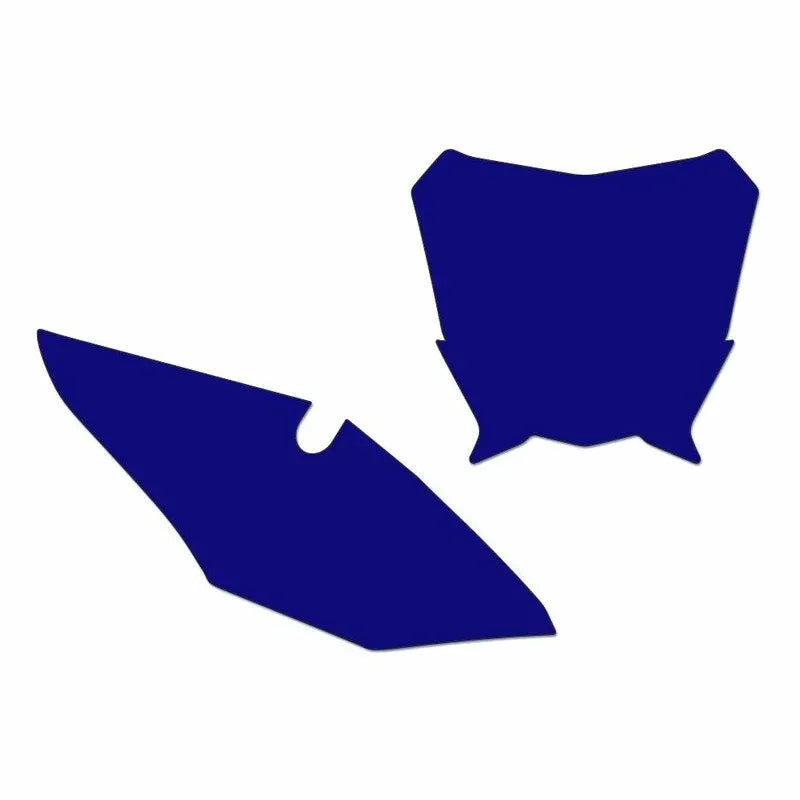 BLACKBIRD Plate Stickers Blue Honda CRF450R