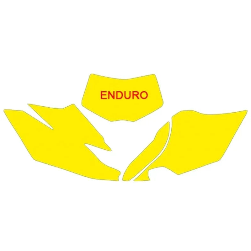 BLACKBIRD Plate Stickers Green Yamaha WR450F