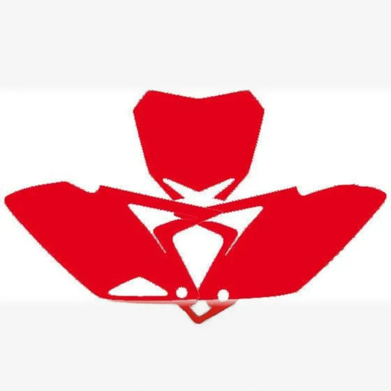 BLACKBIRD Plate Stickers Red Suzuki RM-Z250