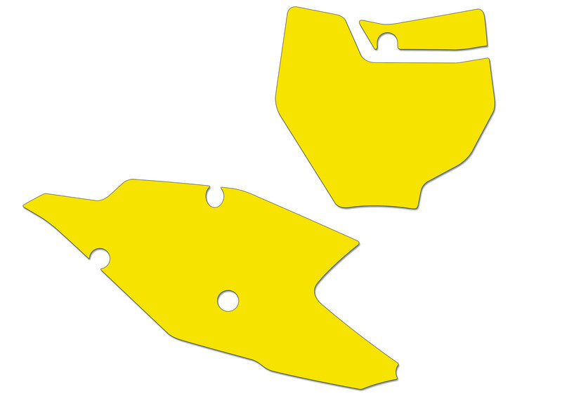 BLACKBIRD Number Plate Yellow KTM SX/SX-F
