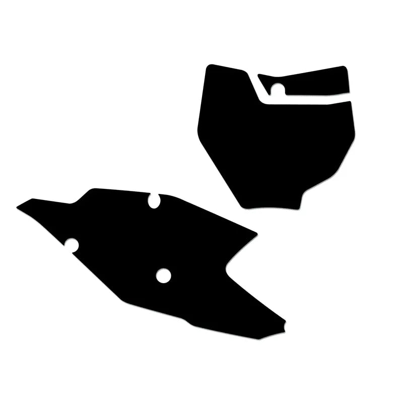 BLACKBIRD Number Plate Black KTM SX/SX-F