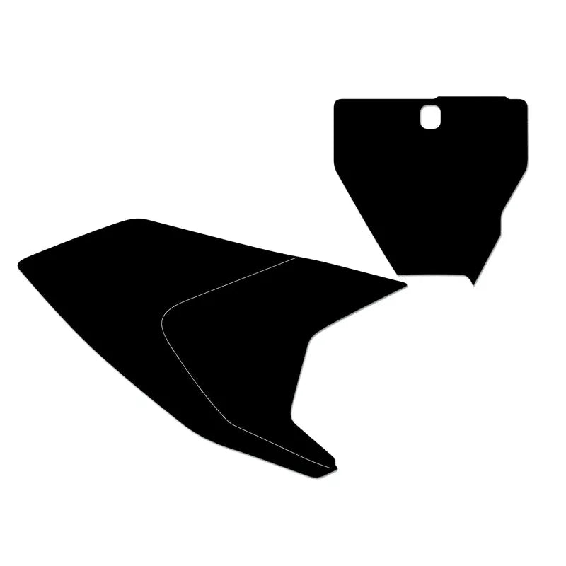 BLACKBIRD Number Plate Black Husqvarna TC/FC