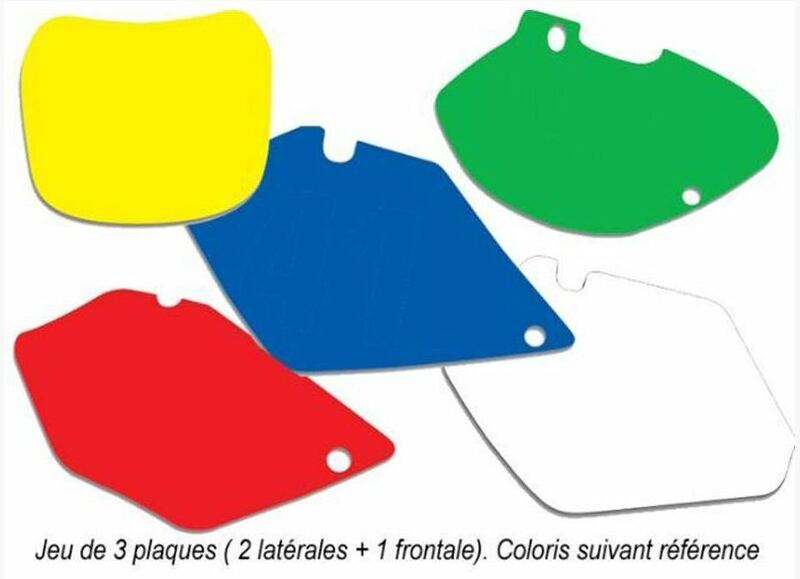 BLACKBIRD Plate Stickers Black TM