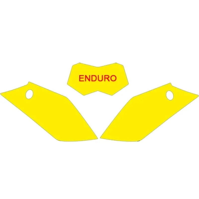 BLACKBIRD Plate Stickers Black Gas Gas