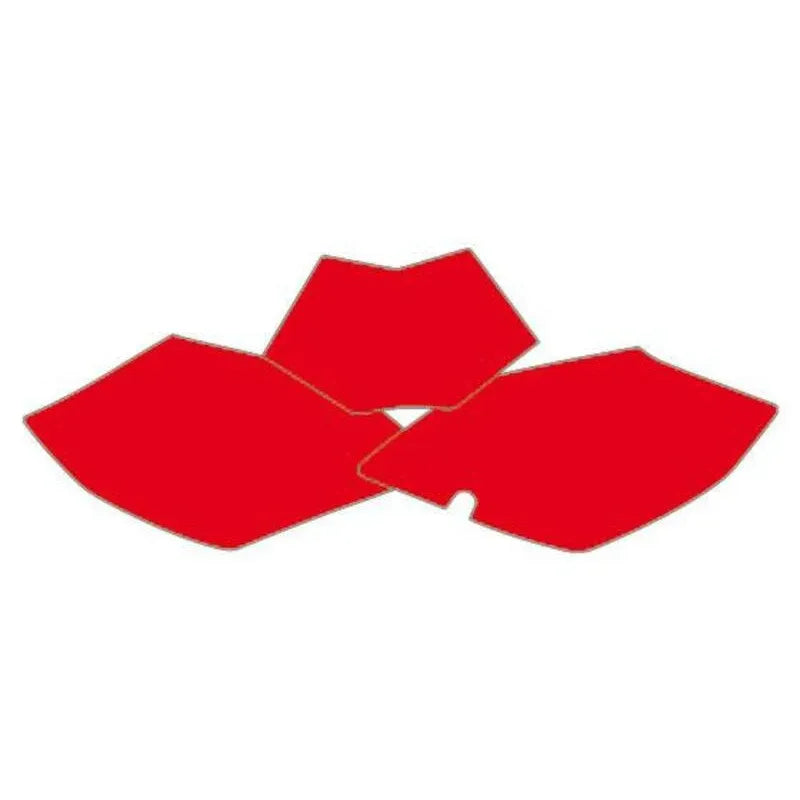 BLACKBIRD Plate Stickers Red Beta RR
