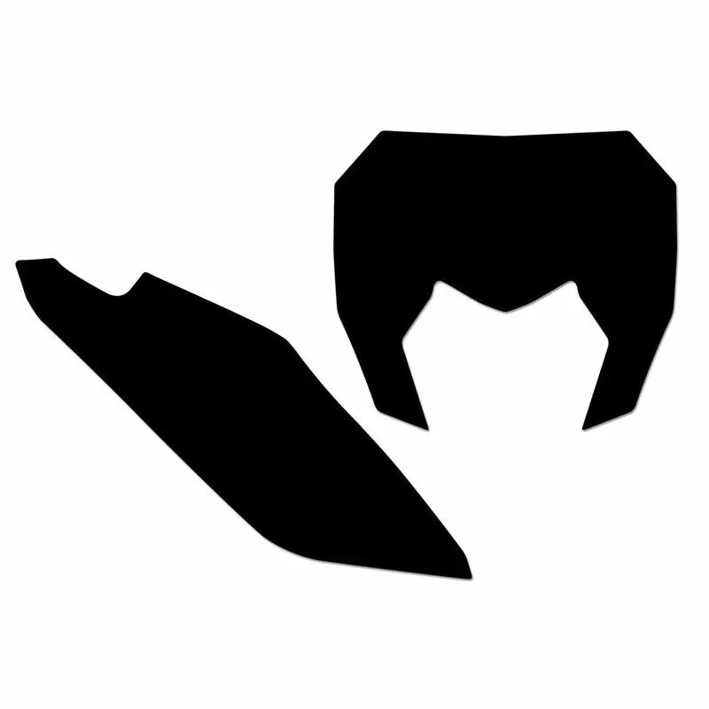 BLACKBIRD Plate Stickers Black Sherco SE/SE-F