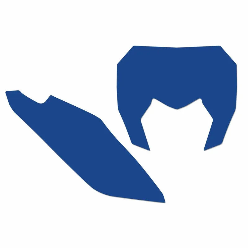 BLACKBIRD Plate Stickers Bleu Sherco SE/SE-F