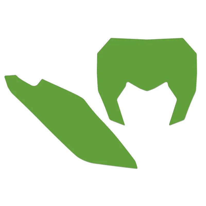 BLACKBIRD Plate Stickers Green Sherco SE/SE-F