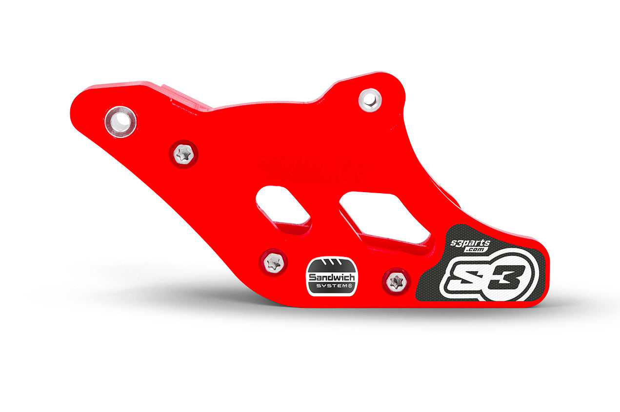 S3 Parts CHAIN GUIDE S3 KTM-HKY-GG21-SHER. RED