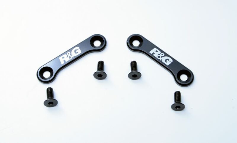 R&G BLANKING PLATE FOR FOOTPEGS, BLK