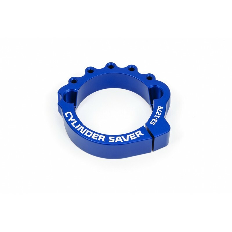 S3 Parts Exhaust Flange Guard Blue KTM/Husqvarna