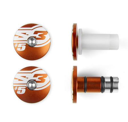 S3 Parts End 5 Bar Ends Ø14mm Orange