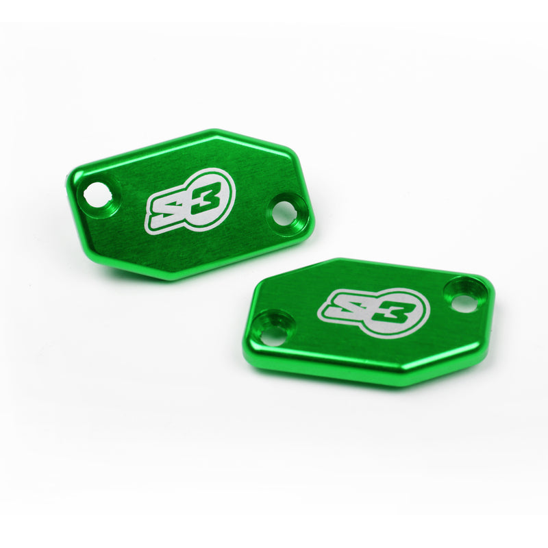 S3 Parts Clutch Master-Cylinder Cover Green Braktec