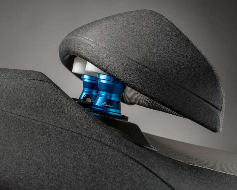 LighTech Saddle Backrest Spacers Cobalt T-Max 500/530