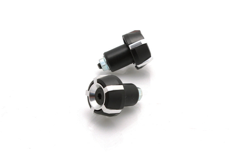 SPARK STUURGEWICHT  ZWART - ZILVER Ø18mm