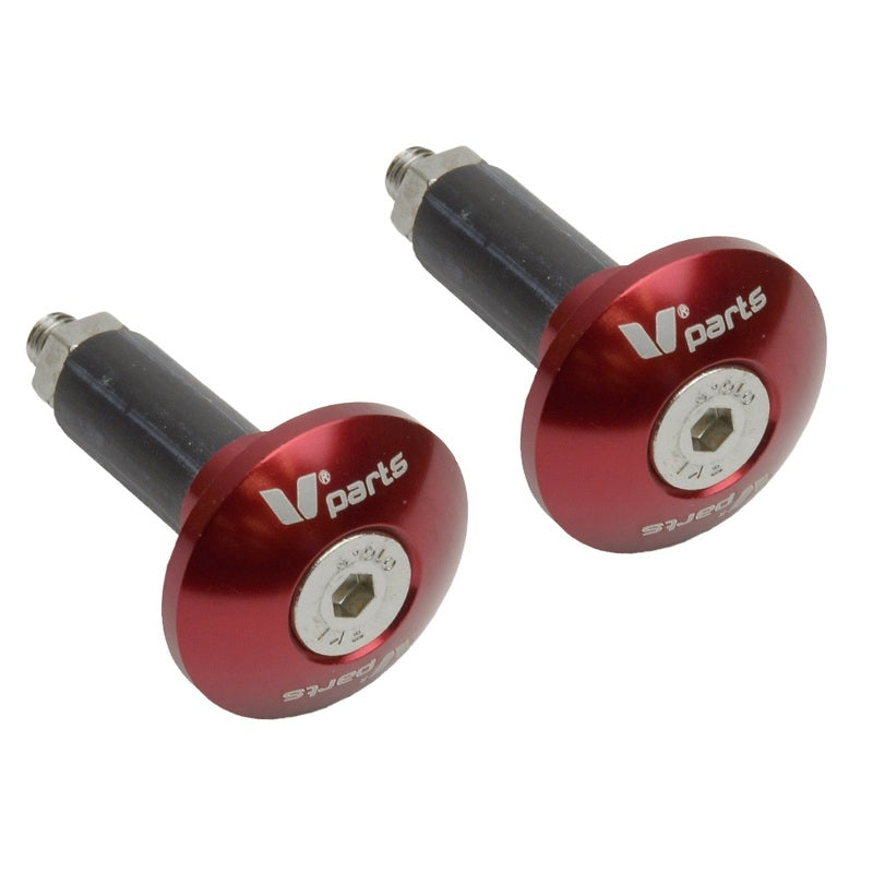 V PARTS stuuruiteinde Ø12-18mm rood