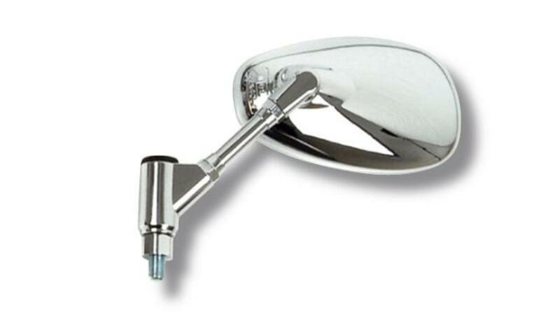 BIHR Right Mirror OEM - Chrome Yamaha BT1100 Bulldog (1pc)