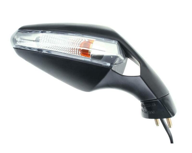 VICMA Right Integrated Indicator Mirror OEM - Black Derbi GTR (1pc)