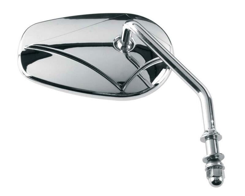VICMA Right Adaptable Mirror OEM 5/16" - Chrome Harley Davidson (1pc)