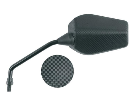 VICMA Left Mirror OEM - Carbon Derbi Senda (1pc)