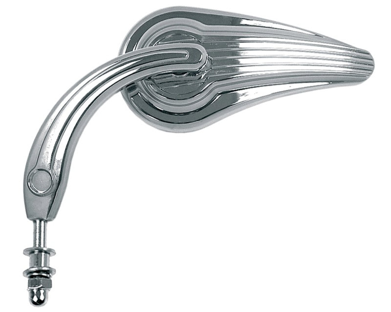 VICMA Water Drop Left Mirror OEM 5/16" - Chrome Harley Davidson (1pc)