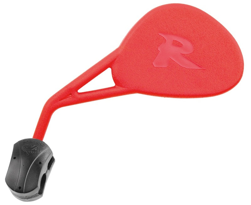 V PARTS Enduro Left Mirror Universal - Red Honda (1pc)