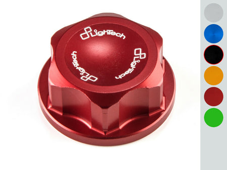 LighTech Special Steering Nut Ergal M22x1,00 - Schwarz