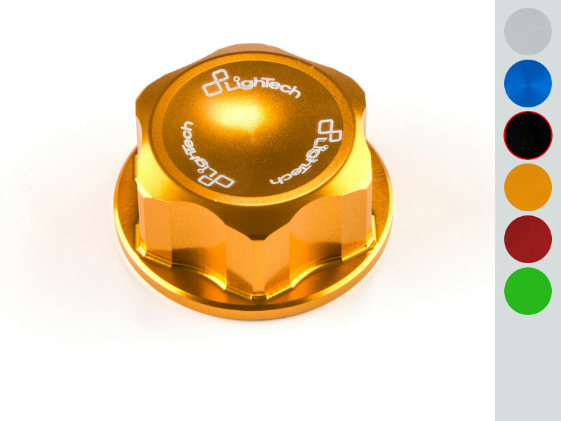 Lightech Special Steering Nut Ergal M24x1,00 - Schwarz