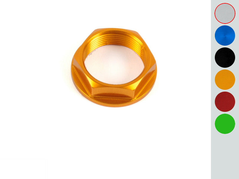 LighTech Special Front Wheel Nut Ergal M25x1,25 - Silver