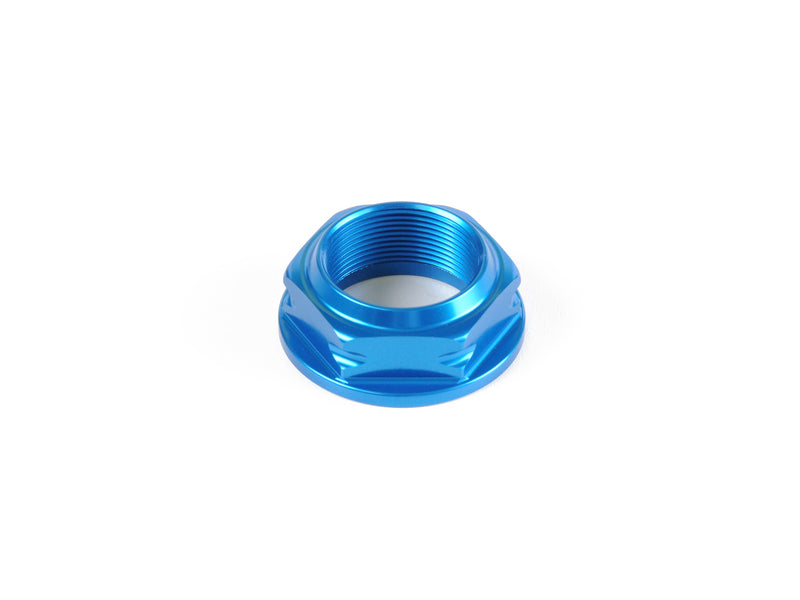Lightech Nut Rear Wheel Axle - Ergal M35x1,50 - Blue