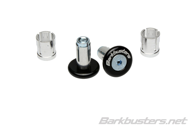 Barkb Plug Bar End, Black/Black