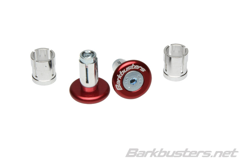 Barkb Plug Bar End, Red/Red