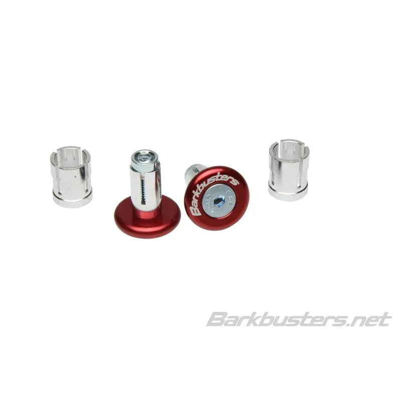Barkb Plug Bar End, Red/Red