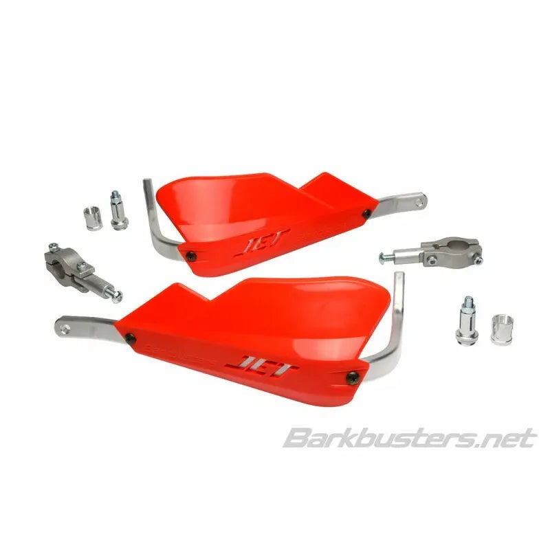 BARKB Handschutz Jet Straight, Rot/Rot
