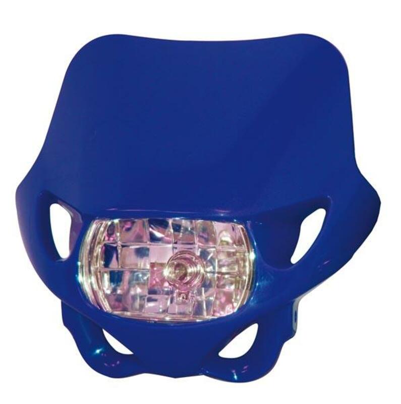 BIHR HEADLIGHT ENDURO, BLU/BLU