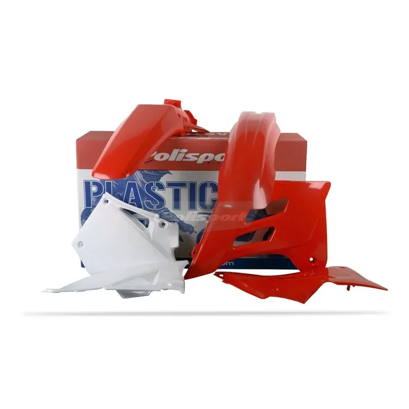 POLISPORT Plastic kit Red/White Gas Gas EC
