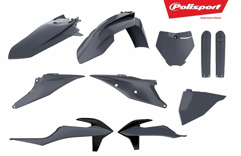 POLISPORT Plastics Kit Nardo Grey KTM SX/SX-F