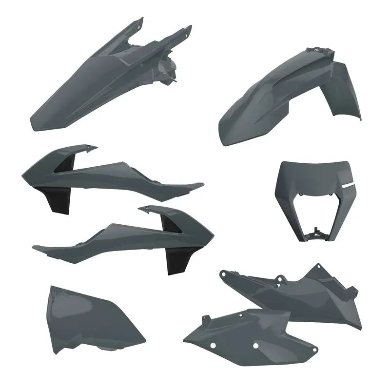 POLISPORT Enduro Plastic Kit Nardo Grey KTM EXC/EXC-F