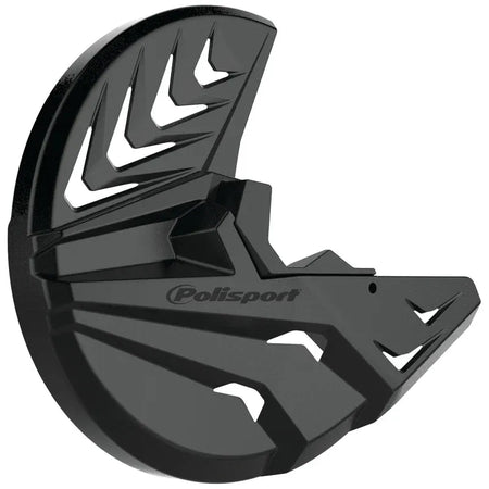 POLISPORT Front Disc Cover  Black / Black