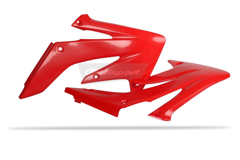 POLISPORT Radiator Covers Red Honda CRF250R