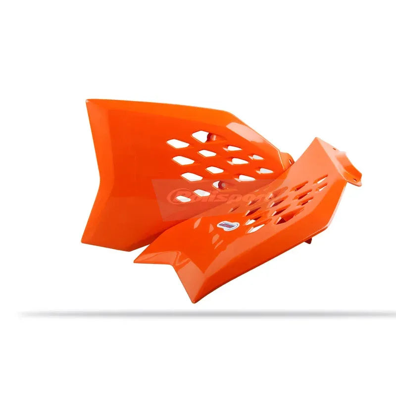 POLISPORT Radiator Covers OEM Color (11-15) Orange KTM SX65