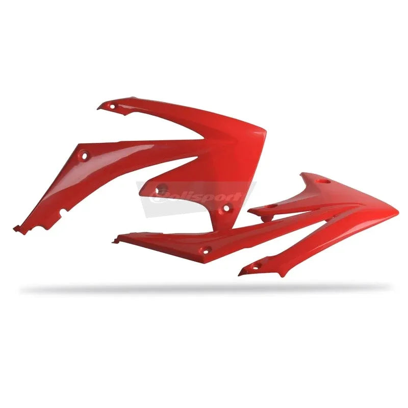 POLISPORT Radiator Covers Red Honda CRF250R/CRF450R